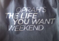 Oprah's The Life You Want Weekend Swag bag